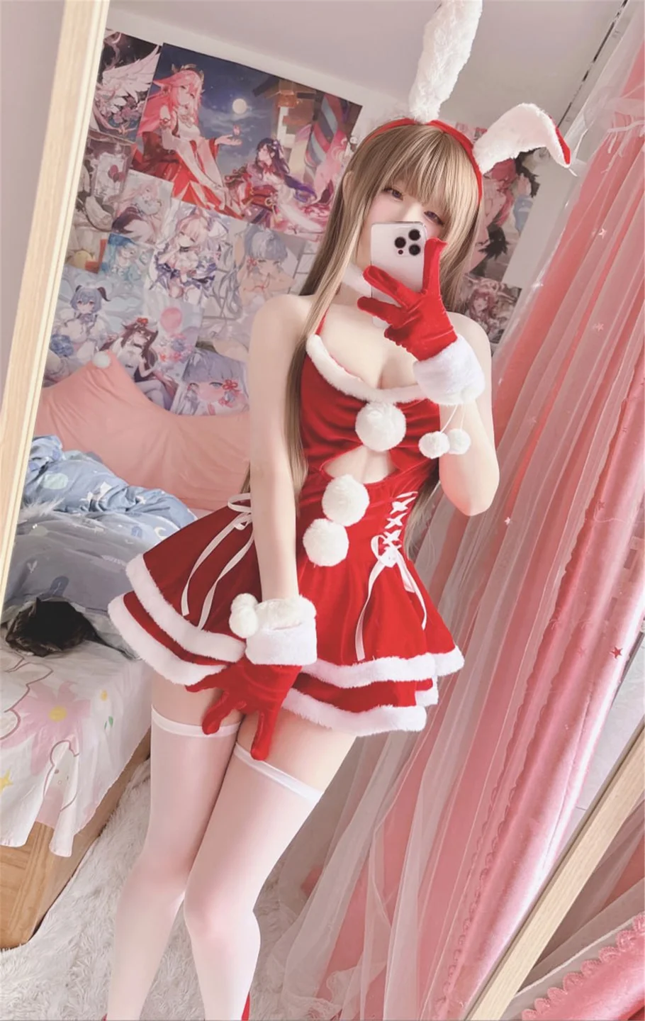 习呆呆_No_157_25_12_23_バニーサンタ_圣诞_18P,2V_35MB tg@simisebaisi 【丝足阁】007.webp